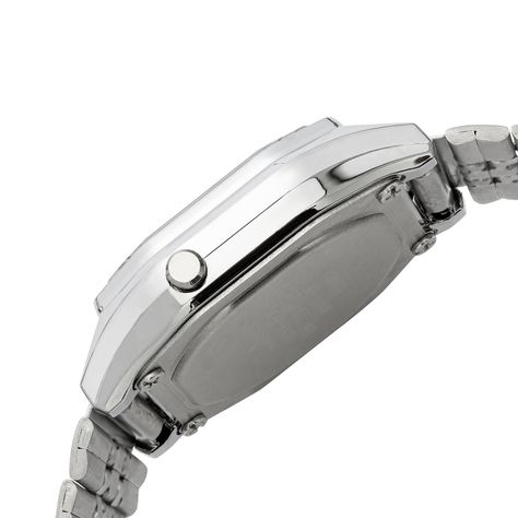 Reloj CASIO LA680WA-1BDF Resina/Cromado Mujer Plateado-1