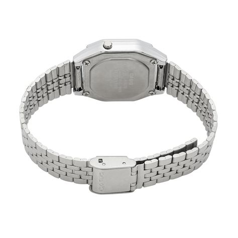 Reloj CASIO LA680WA-1BDF Resina/Cromado Mujer Plateado-2
