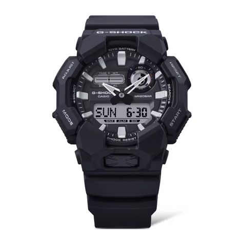 Reloj G-SHOCK GA-010-1ADR Carbono/Resina Hombre Negro-1