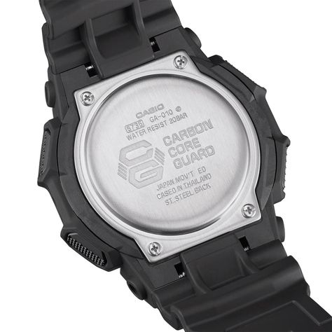Reloj G-SHOCK GA-010-1ADR Carbono/Resina Hombre Negro-4