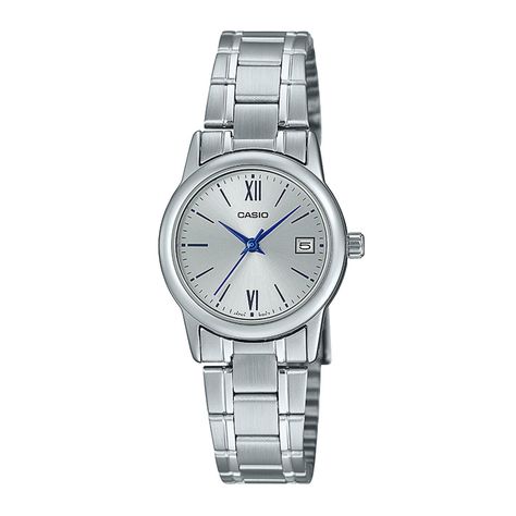 Reloj CASIO LTP-V002D-7B3UDF Acero Mujer Plateado-0