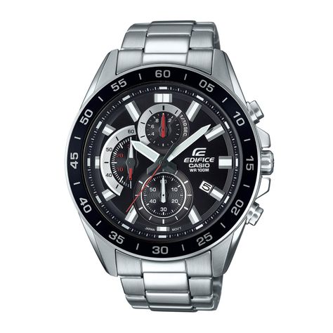 Reloj EDIFICE EFV-550D-1AVUDF Acero Hombre Plateado-0