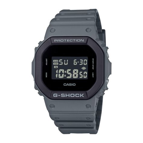 Reloj G-SHOCK DW-5610UU-8DR Resina Hombre Gris-0