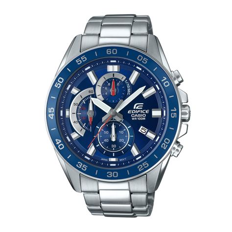 Reloj EDIFICE EFV-550D-2AVUDF Acero Hombre Plateado-0