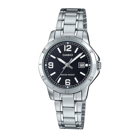 Reloj CASIO LTP-V004D-1B2UDF Acero Mujer Plateado-0