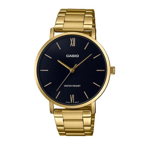 Reloj CASIO MTP-VT01G-1BUDF Acero Hombre Dorado-0