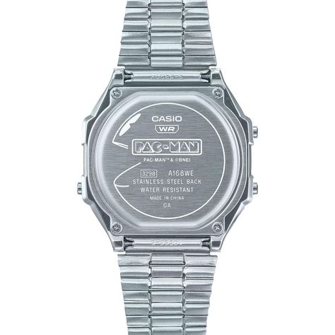 Reloj CASIO A168WEPC-7ADR Resina/Cromado Unisex Plateado-4