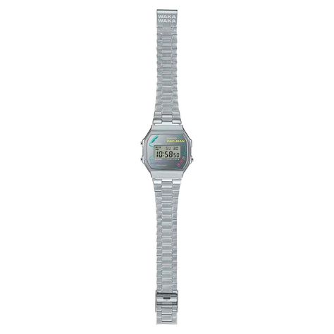 Reloj CASIO A168WEPC-7ADR Resina/Cromado Unisex Plateado-6