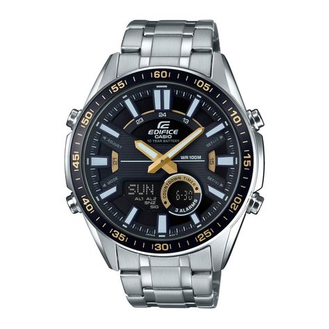 Reloj EDIFICE EFV-C100D-1BVDF Acero Hombre Plateado-0