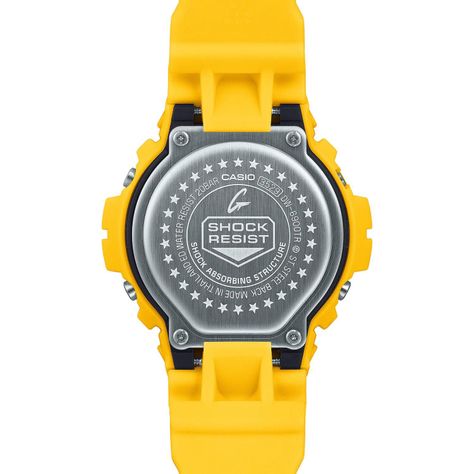 Reloj G-SHOCK DW-6900TR-9DR Resina Hombre Amarillo-2