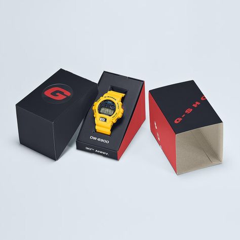 Reloj G-SHOCK DW-6900TR-9DR Resina Hombre Amarillo-3