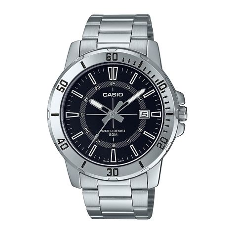 Reloj CASIO MTP-VD01D-1CVUDF Acero Hombre Plateado-0