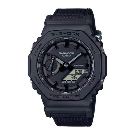 Reloj G-SHOCK GA-2100BCE-1ADR Carbono/Resina Hombre Negro-0