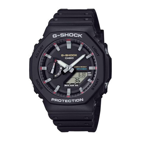 Reloj G-SHOCK GA-2100RL-1ADR Resina Hombre Negro-0