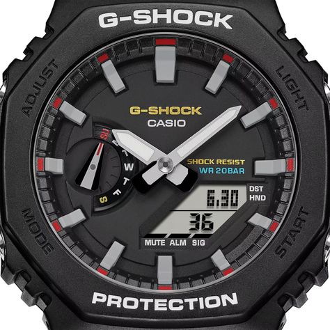 Reloj G-SHOCK GA-2100RL-1ADR Resina Hombre Negro-2