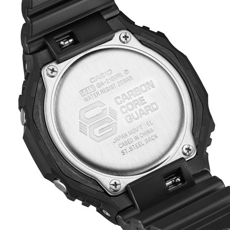 Reloj G-SHOCK GA-2100RL-1ADR Resina Hombre Negro-4