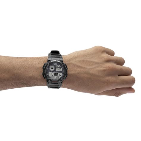 Reloj CASIO AE-1400WH-1AVDF Resina Juvenil Negro-3