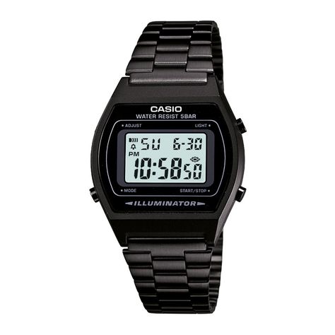 Reloj CASIO B640WB-1ADF Resina Unisex Negro-0