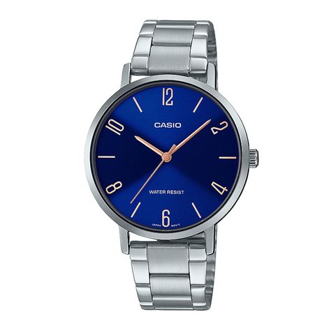 Reloj CASIO LTP-VT01D-2B2UDF Acero Mujer Plateado-0
