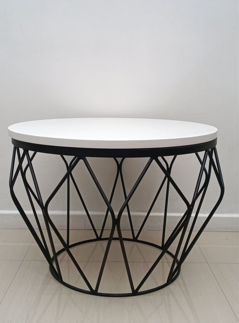 Mesa de Centro Rombal Black 60 cm diámetro-0