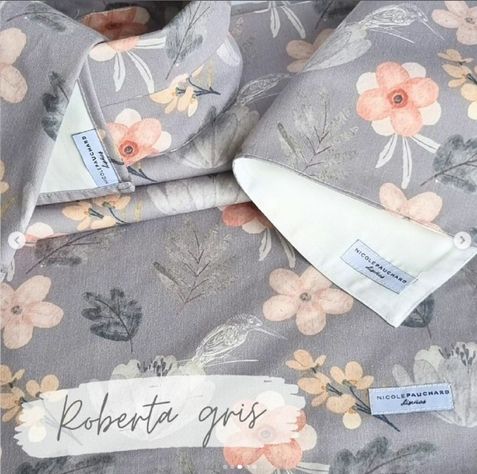 Panera Textil Roberta Gris -1