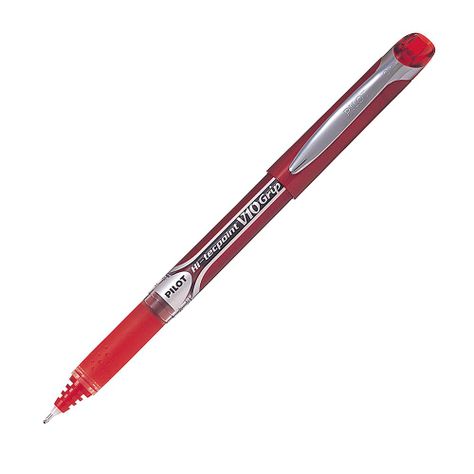 Lápiz Tinta Pilot Hi-tecpoint Grip V10 (1.0mm) Rojo Pilot-0