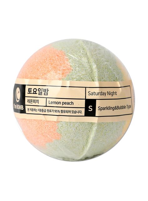 Bomba De Tina Efervescente Lemon Peach 120g Im Bomb-0