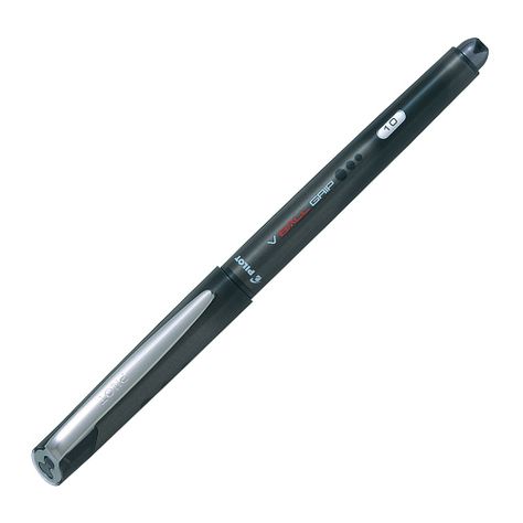 Lápiz Vball Grip 1.0mm Negro Pilot -0