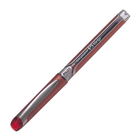 Lápiz Tinta Pilot Hi-tecpoint Grip V5 (0.5 mm) Rojo Pilot-0