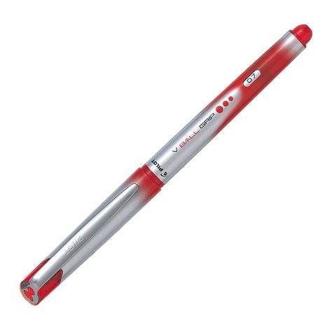 Lápiz Vball Grip 0.7mm Rojo Pilot-0