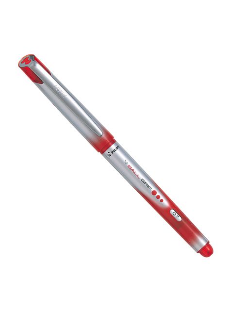 Lápiz Vball Grip 0.7mm Rojo Pilot-1