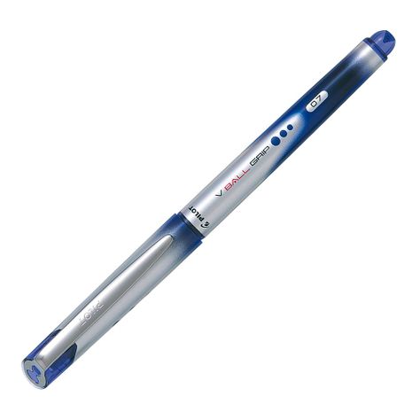 Lápiz Vball Grip 0.7mm Azul Pilot-0