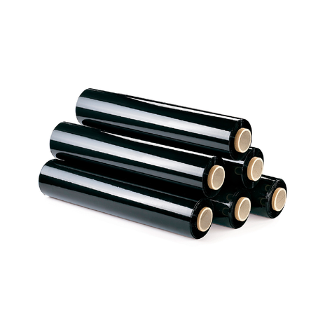 Caja 6 Rollo Film Stretch color negro de 2,3kg-0