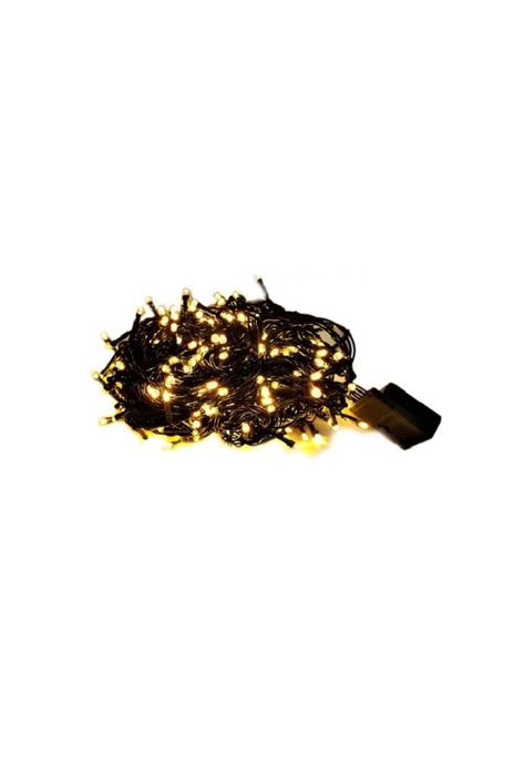 Guirnaldas led 600 luces blanco cálido 36 metros navidad-0