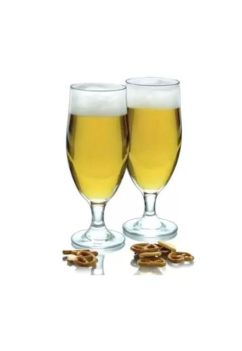 24 Copas Cervezas Cócteles Toscana 590ml Cristar Transparente (Caja)-1