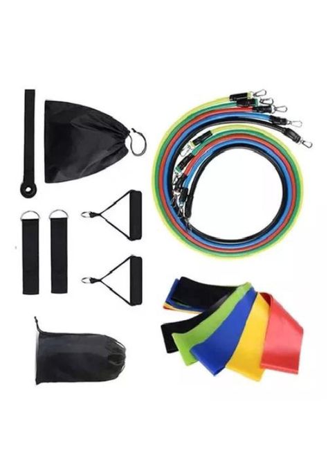 Pack Set de Ligas de Ejercicios + Bandas de Resistencia, Fit-0