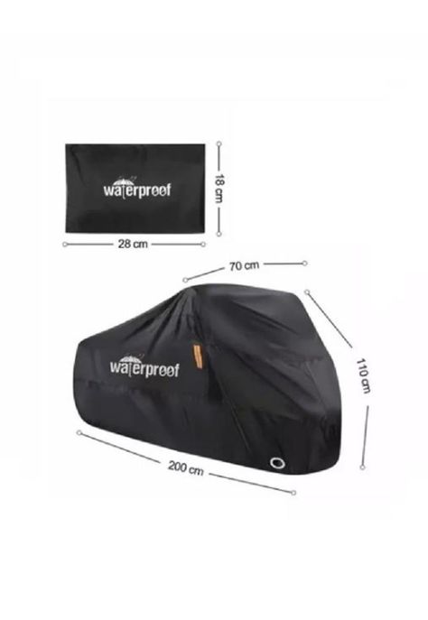 Cobertor funda cubre bicicleta impermeable protector 110x200-3