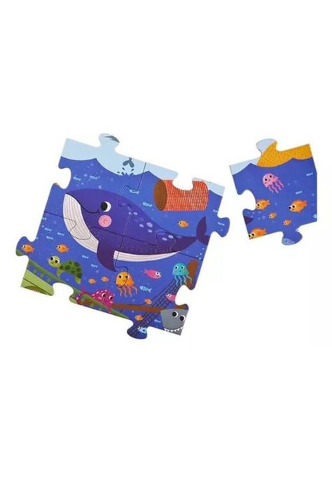 Puzzle "El océano secreto", Mideer, rompecabezas, color azul-3