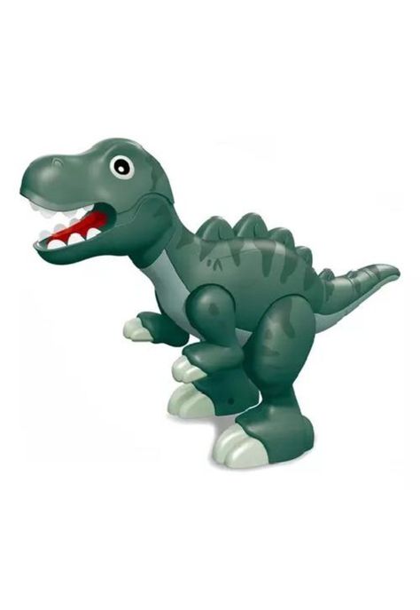Dinosaurios pequeños de construcción magnéticos para niños verde-1