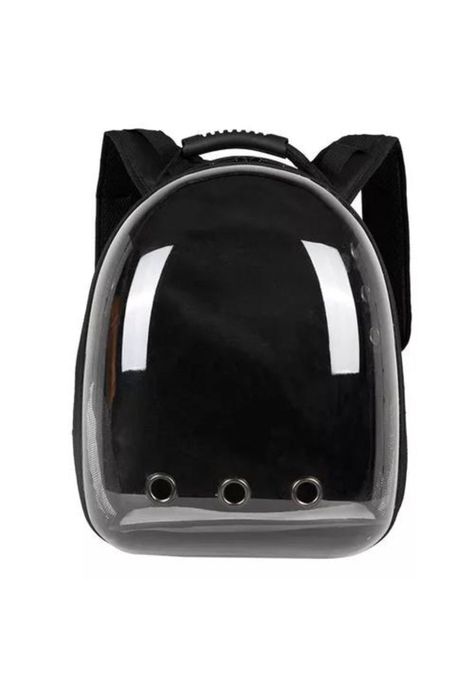 Mochila transportadora transparente para mascotas perros y gatos-6