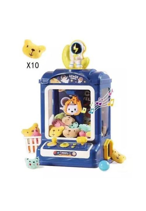 Juguete Mini Máquina Saca Peluche - Garra Premio Claw Machine-1