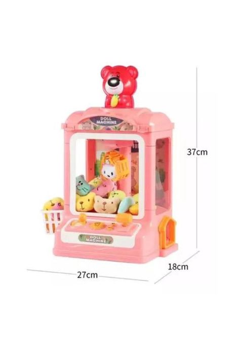 Juguete Mini Máquina Saca Peluche - Garra Premio Claw Machine-3