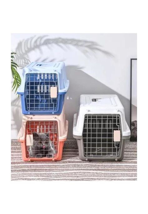 Caja transportadora para perro canil multicolor-4
