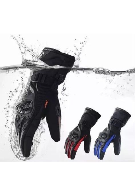 Guantes Suomy Invierno Impermeables para Motociclista - Térmico Talla M-5
