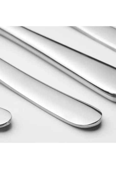 Cubiertos cuchillos tenedores cucharas cucharitas color plat-5