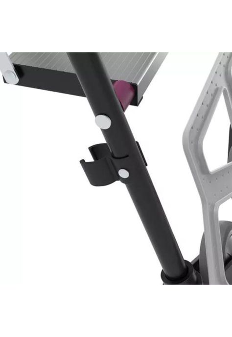 Escalera 3 Peldaños 90 Cm (2 En 1) Gris-3