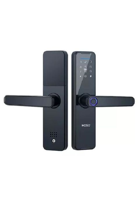 Cerradura Inteligente Digital Eléctrica Tuya App Con Wifi Negra-1