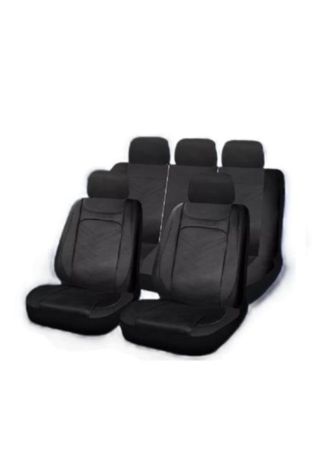Funda cubre asiento Galanta luxury 4.8mm 18D foam, color negro-0