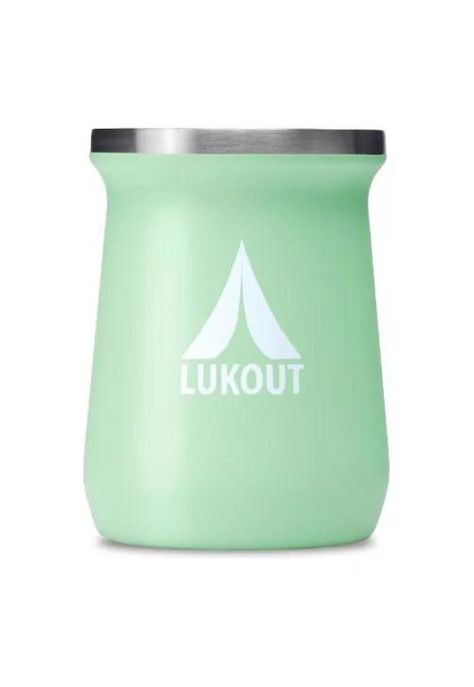 Mate Lukout 236 ml + Bombilla, Mate Color Verde Pastel-0