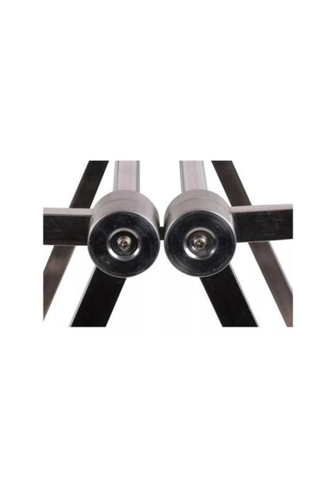 Tendedero plegable acero inoxidable, color gris-5